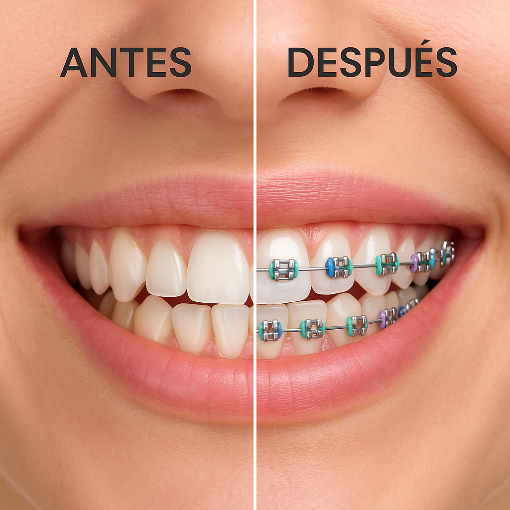 Antes y después del tratamiento